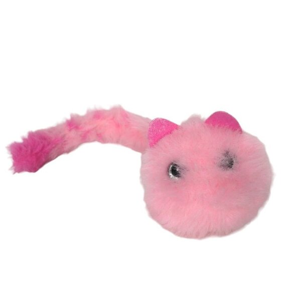 Pomsies Pink Cat Light Up Interactive Sounds Plush Stuffed Animal 2018 10" - Picture 1 of 6